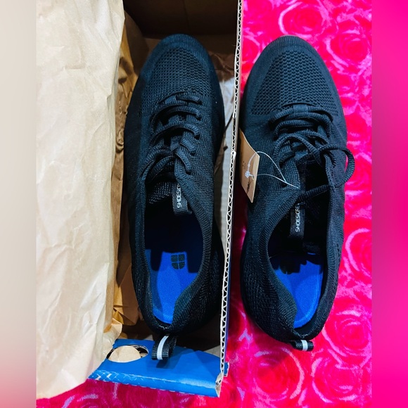 ❤️Shoes ForCrews EverlightWomen's Slip Resistant Work Shoes, Black Knit Sneakers - Picture 9 of 16